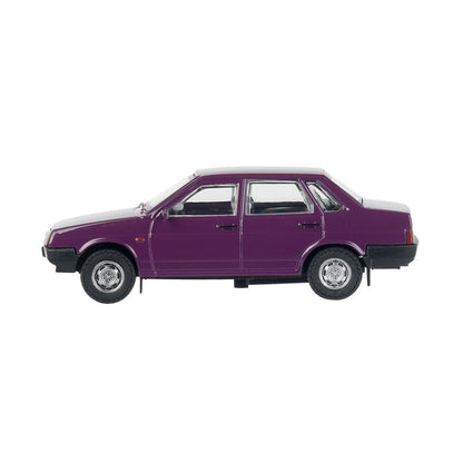 Машина металл LADA lada 21099 длина 10,5 см, инерц, фиолетовый, кор. Технопарк в кор.2*36шт