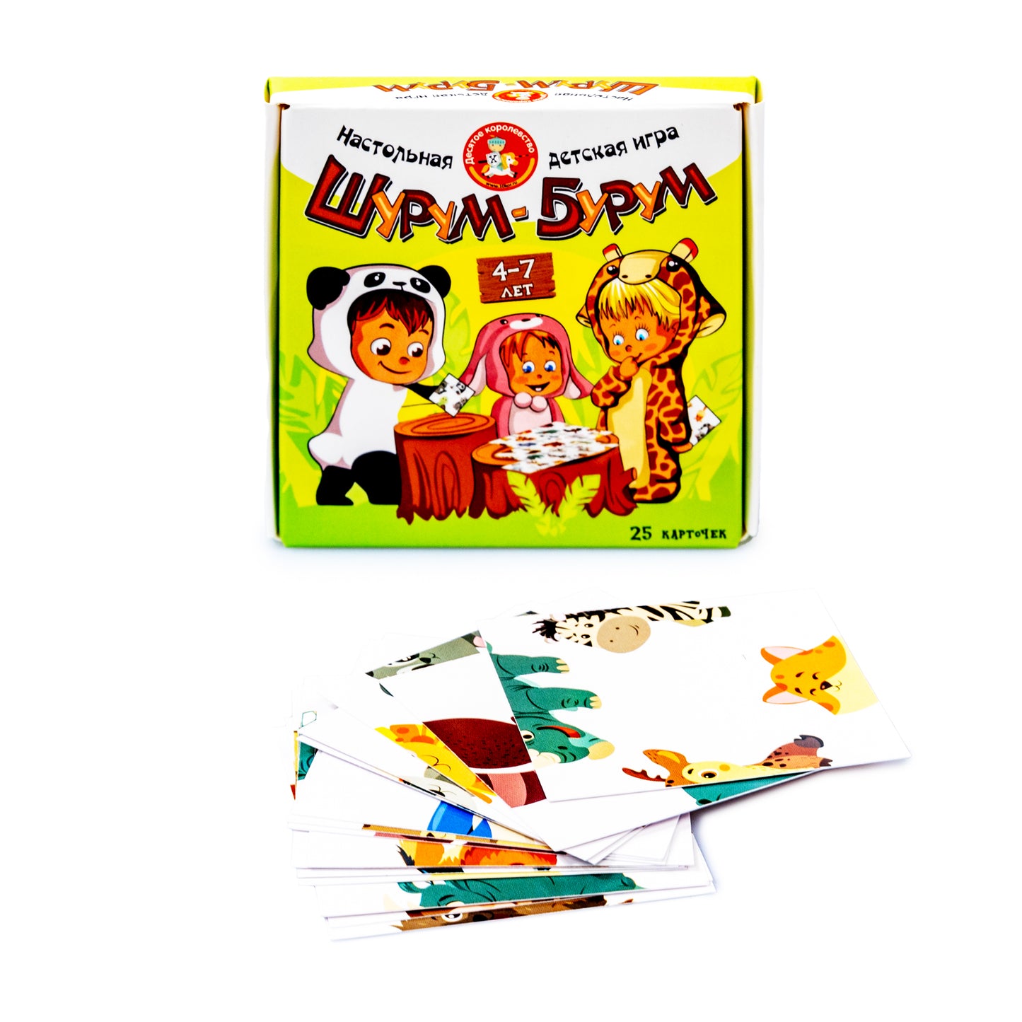 Игра настольная "Шурум-бурум" (животные)