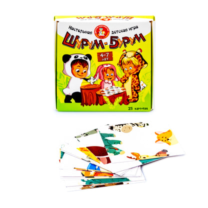 Игра настольная "Шурум-бурум" (животные)
