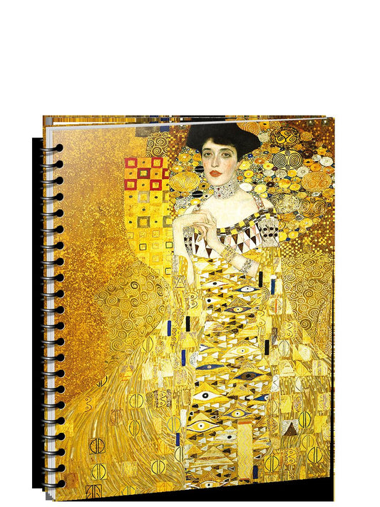 Скетчбук 100л,А5,спир,Климт. Портрет,6301