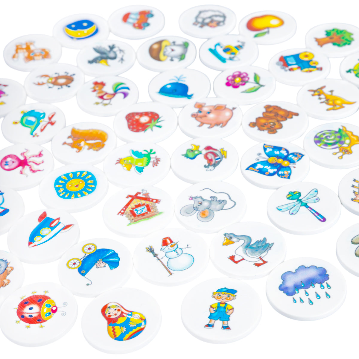 Лото пластмассовое "Десять в одном" мал.