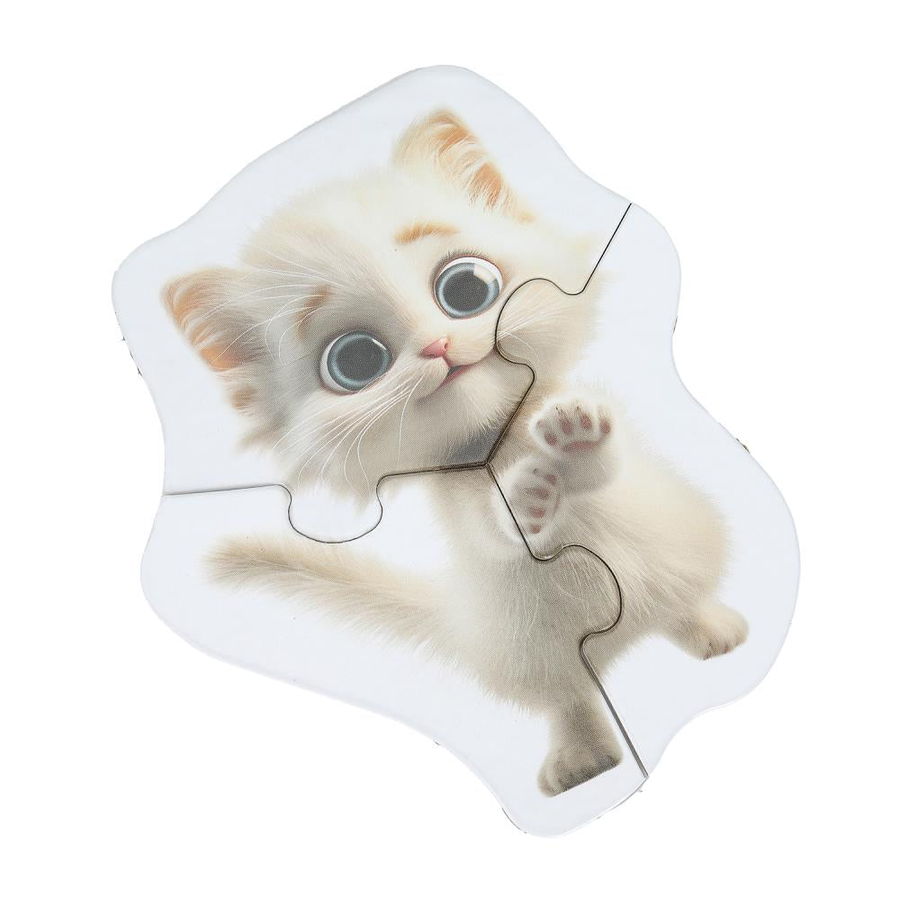 Котята. Des maxi-pazles. 5 paquets. 170х130х40 mm. Умные игры. en cor.50шт