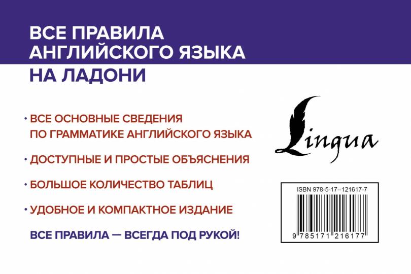 Все правила английского языка на ладони