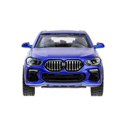 Modèle en métal BMW X6 10 cm, double, inertie, parc technologique, couleur 2x120 pouces