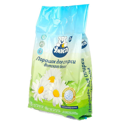 Порошок для стирки детского белья умка 2,4 кг Заботливая мама в кор.5шт