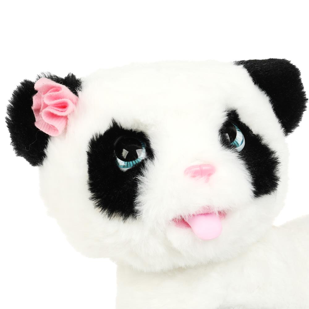 Le panda interactif de Louisa est de 22 cm, il est mort, il est là, dans la cour. МОЙ ПИТОМЕЦ в кор.12шт