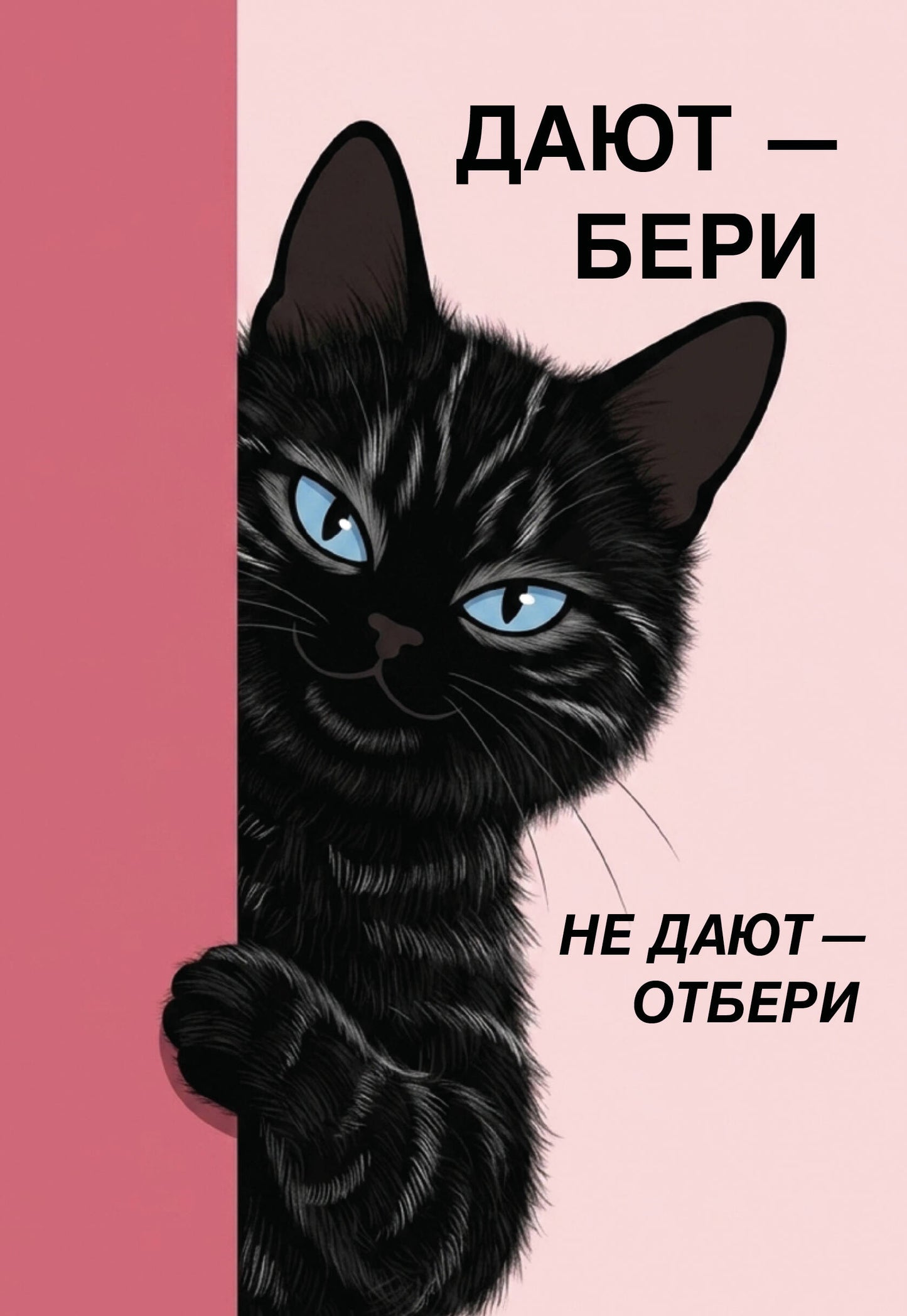 Дают - бери, не дают - отбери! Ежедневник недатированный (А5, 72 л.)