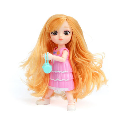 Кукла 15 см, Аниме, аксессуары 2шт, в пакете LIKEE GIRL в кор.2*144шт