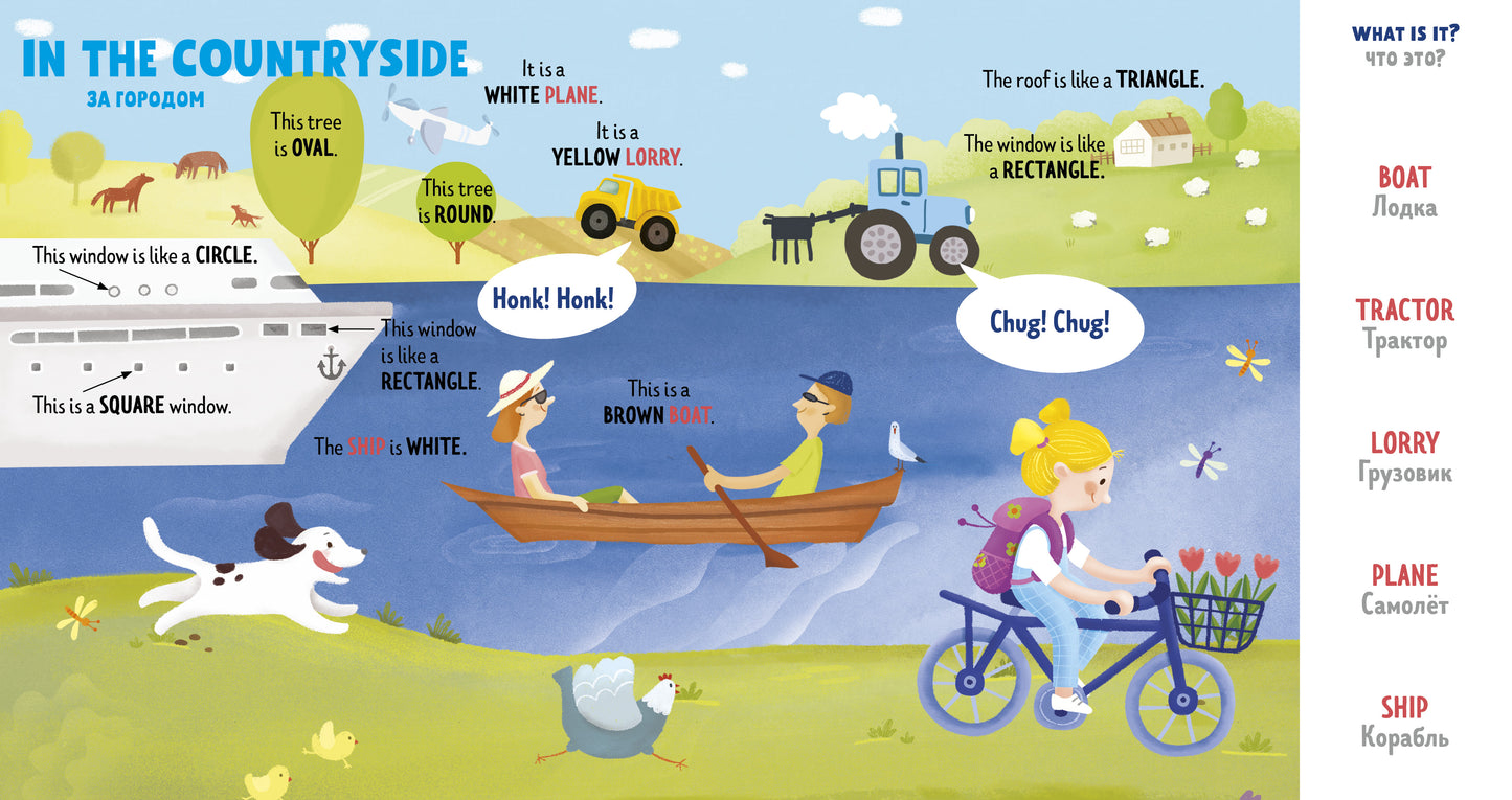 РВм19. Мой первый английский. Things that go. Транспорт