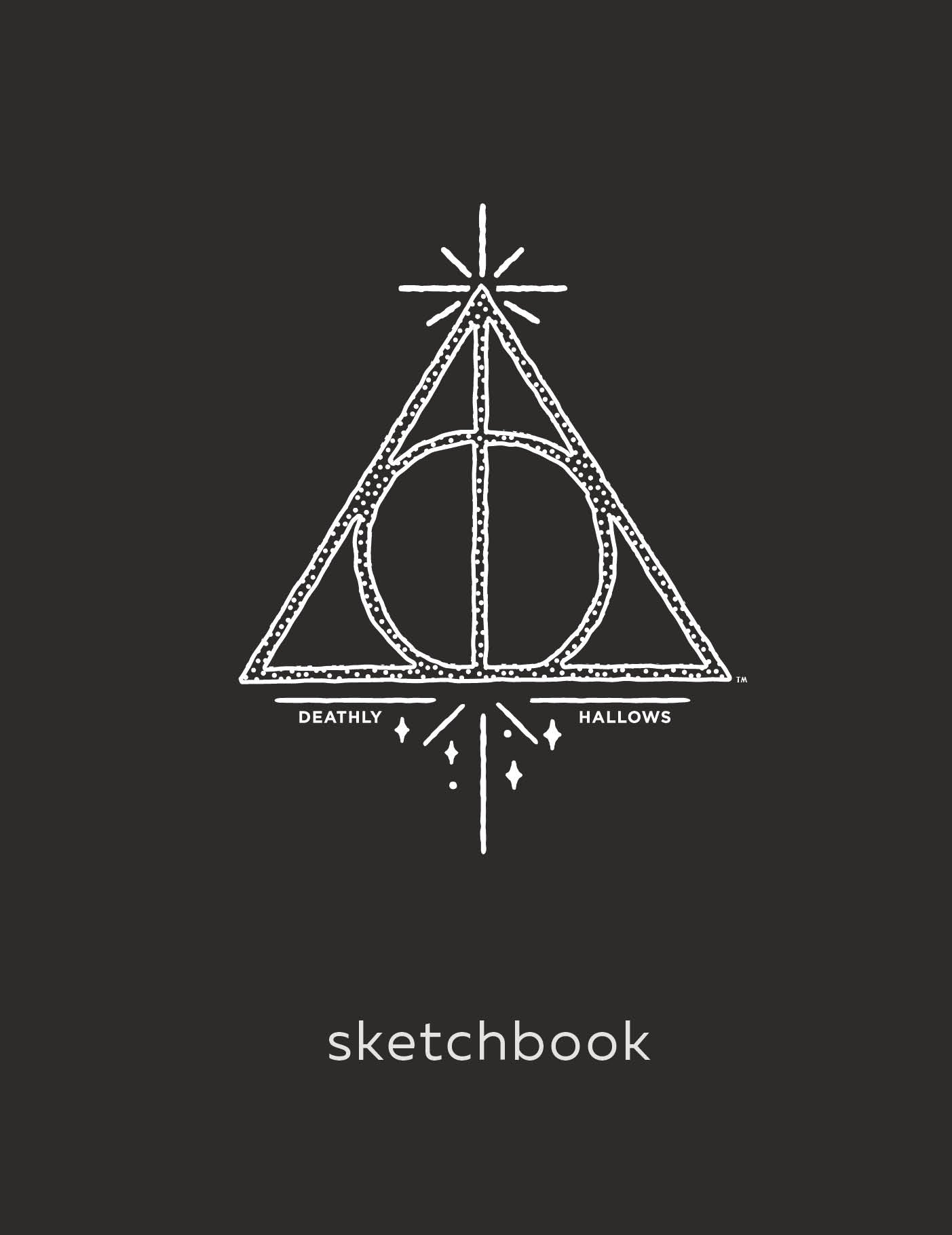 Croquis. Garri Potter. Дары Смерти (162х210 мм, на навивке, 40 л., плотность бумаги 160 гр.)