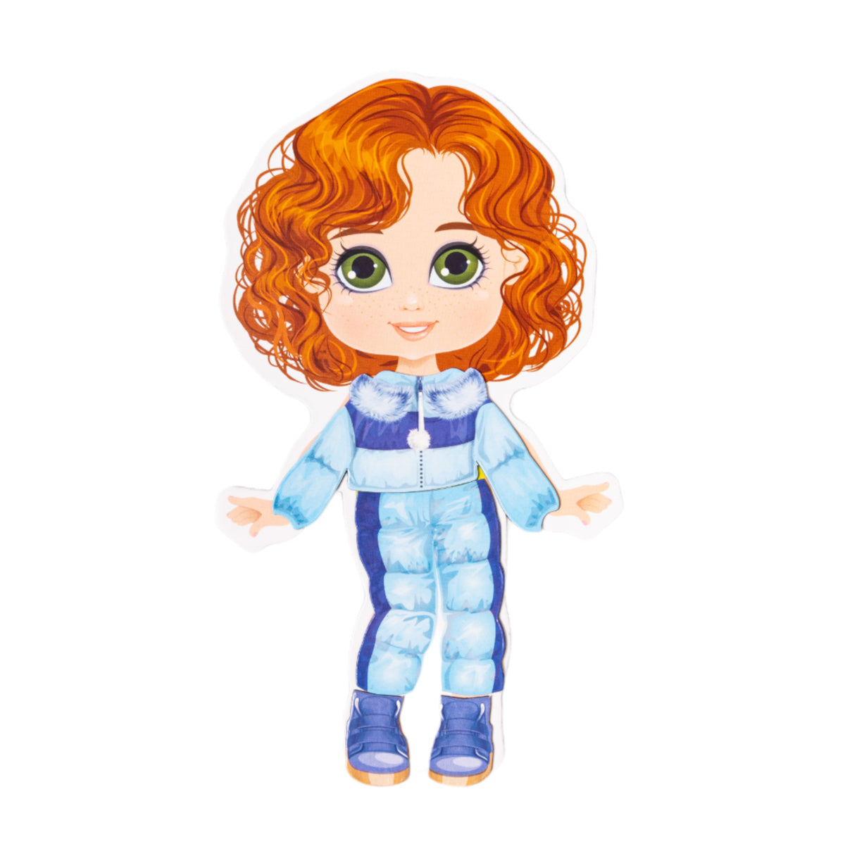 Игра магнитная "Одевашки. Анюта". Серия Магнитные истории (европодвес)