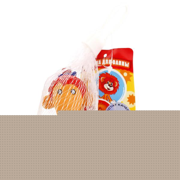 Игрушка пластизоль для ванны союзмультфильм мартышка в сетке КАПИТОШКА в кор.72шт