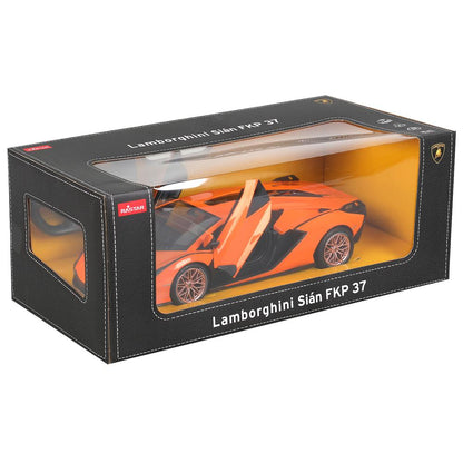 Машина р/у lamborghini sian 1:14, двери открыв. вручную, свет, цвет в ассорт. в кор. Rastar в кор6шт