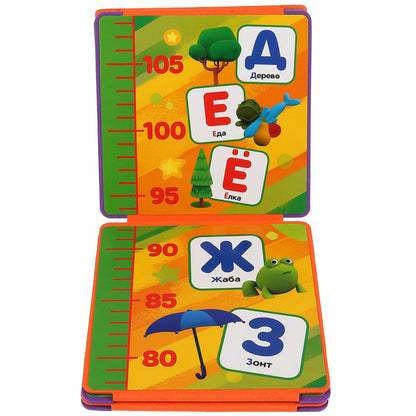"Умка". Ми-ми-мишки. Ростомер. Азбука. Книжка-пышка (ЕВА) - раскладушка. 160х160мм dans le cor.90шт