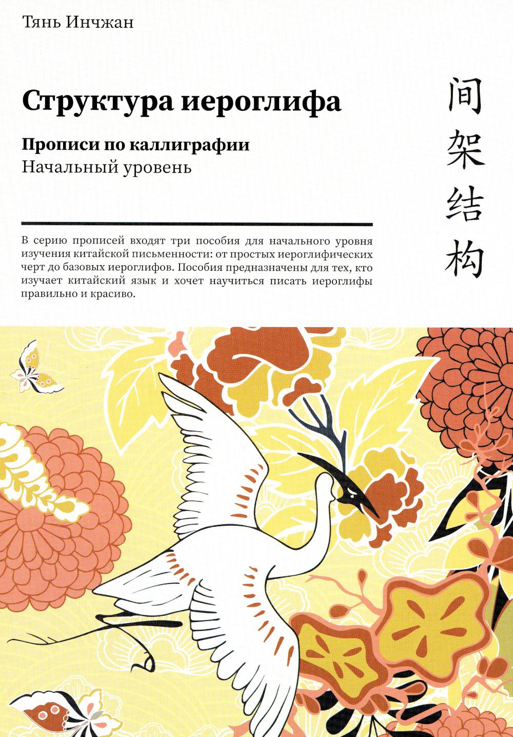Структура иероглифа. Propositions de calligraphie. Начальный уровень.