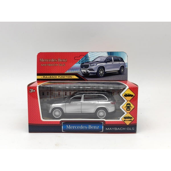 Machine en métal MERCEDES-BENZ gls maybach 12см, дв,баг,ин,селенит, кор. Parc technologique dans le cor.2*36шт