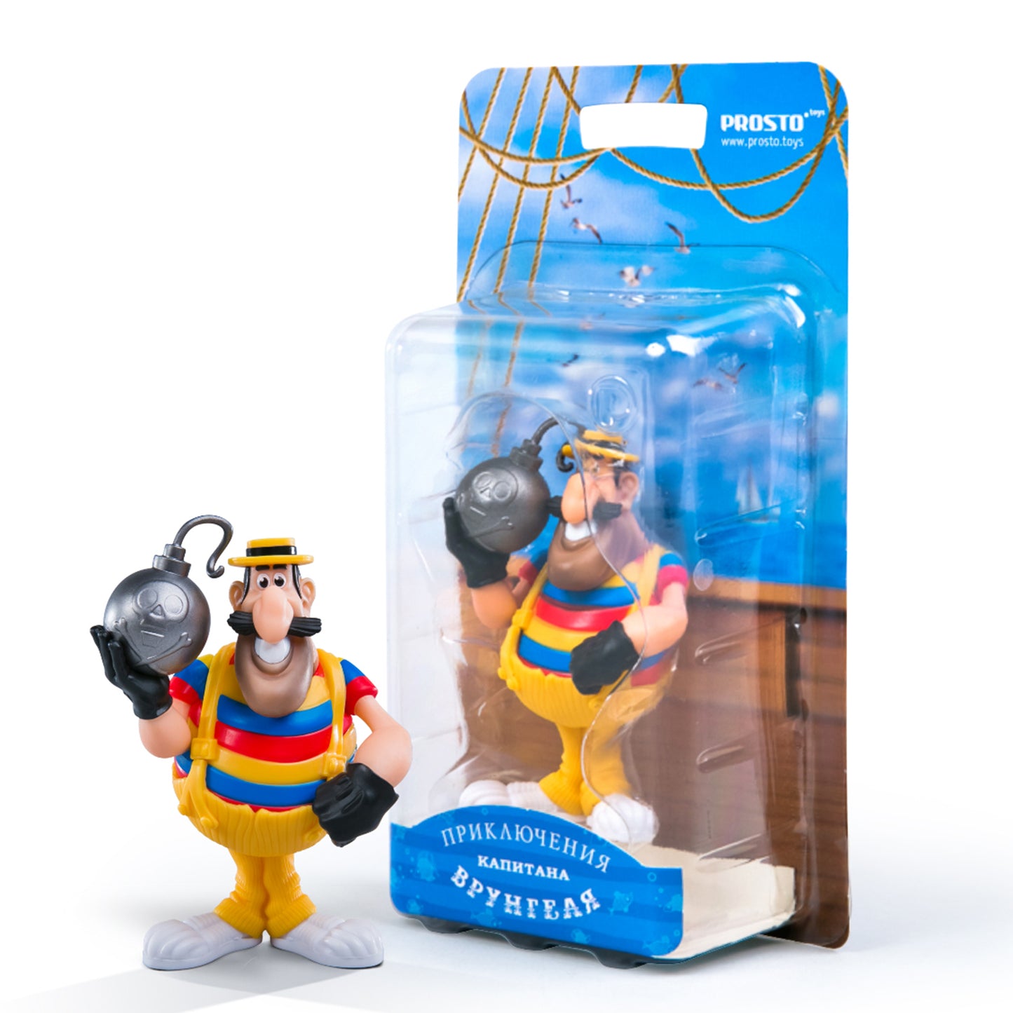 De La Voro Ganteritto - «The Adventures of Captain Vrungel» / De Lya Voro Gansteritto - «Priklyucheniya Kapitana Vrungelya»