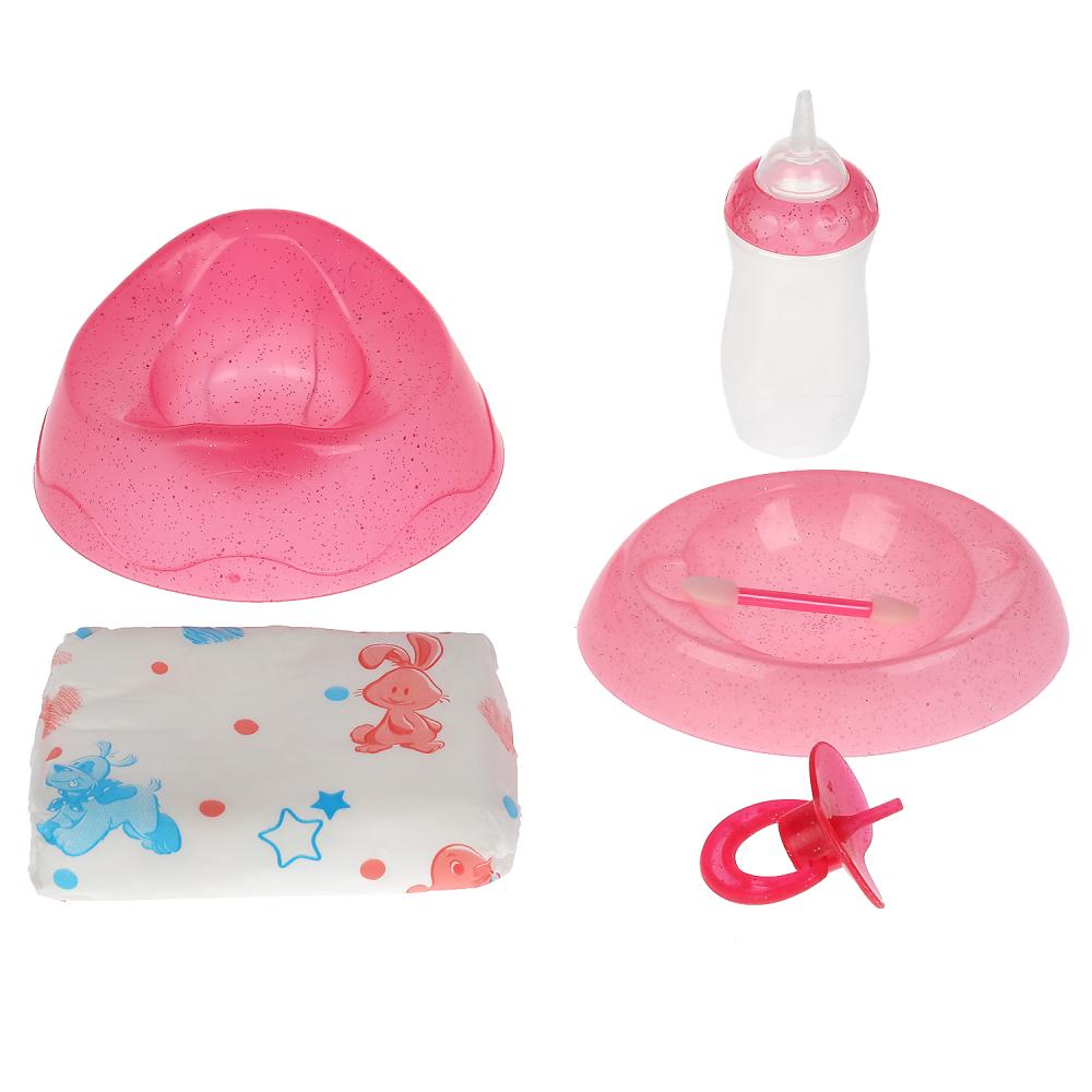 Carapuse. Пупс "Катенька" озвуч. БАРТО А.30см, пьет,писает,applicateur pour la manucure. art.Y30BB-MN-38441