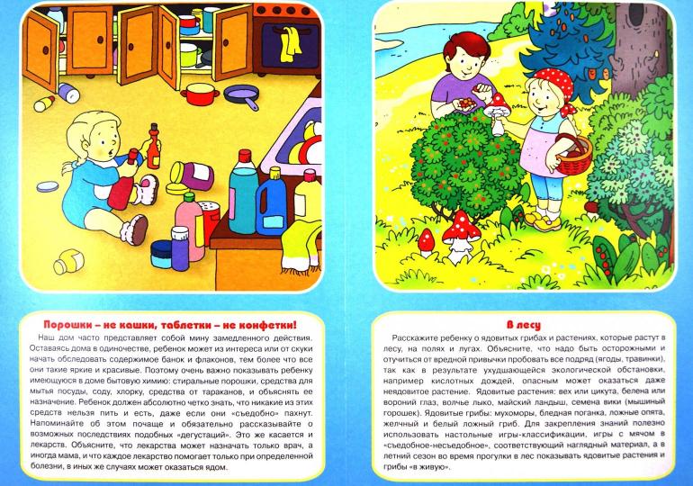 Ширмочки. ОБЖ. Опасные предметы и явления. Тематический уголок для детей и родителей (195х280 мм)/ Шипунова В.А.