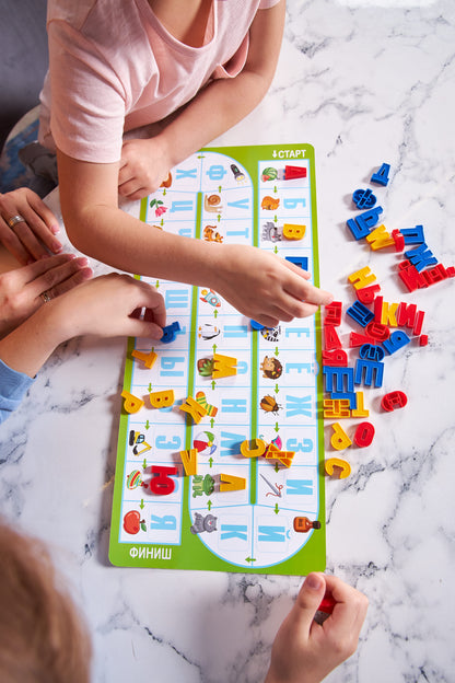 Игра настольная ходилка "Алфавит"