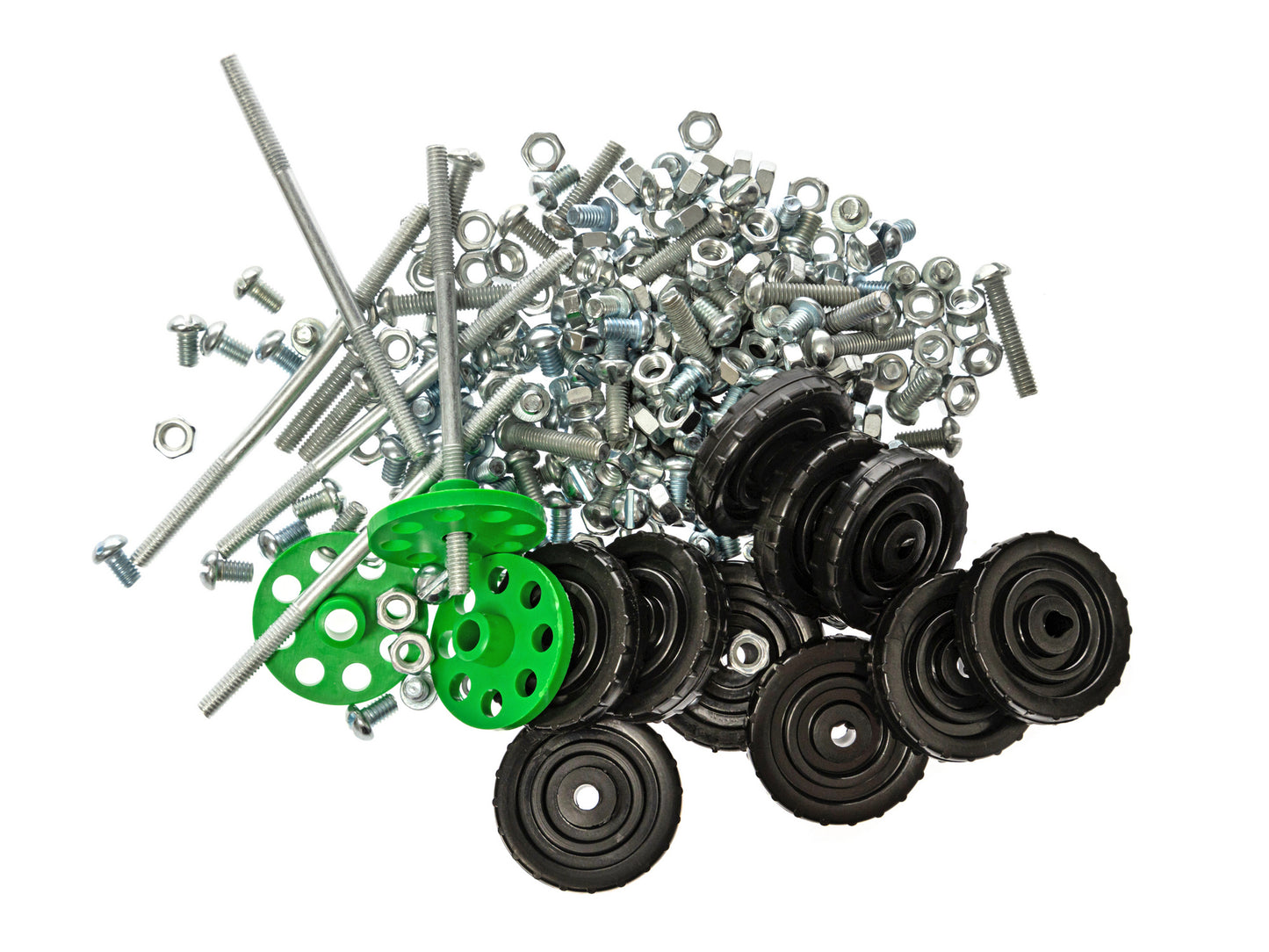 ДК.Конструктор металлический для уроков труда №3 в деревянной упаковке арт.00982