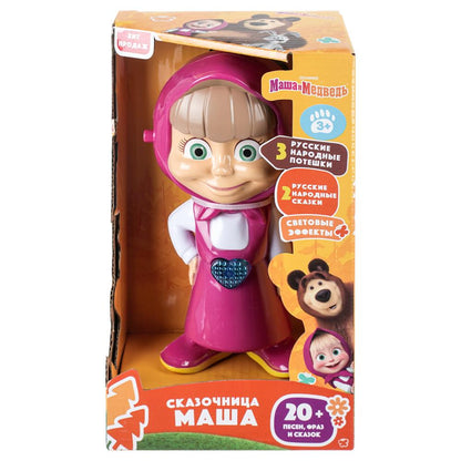 Сказочник 20+ песенок, фраз и сказок Маша и Медведь кор. Умка в кор.72шт