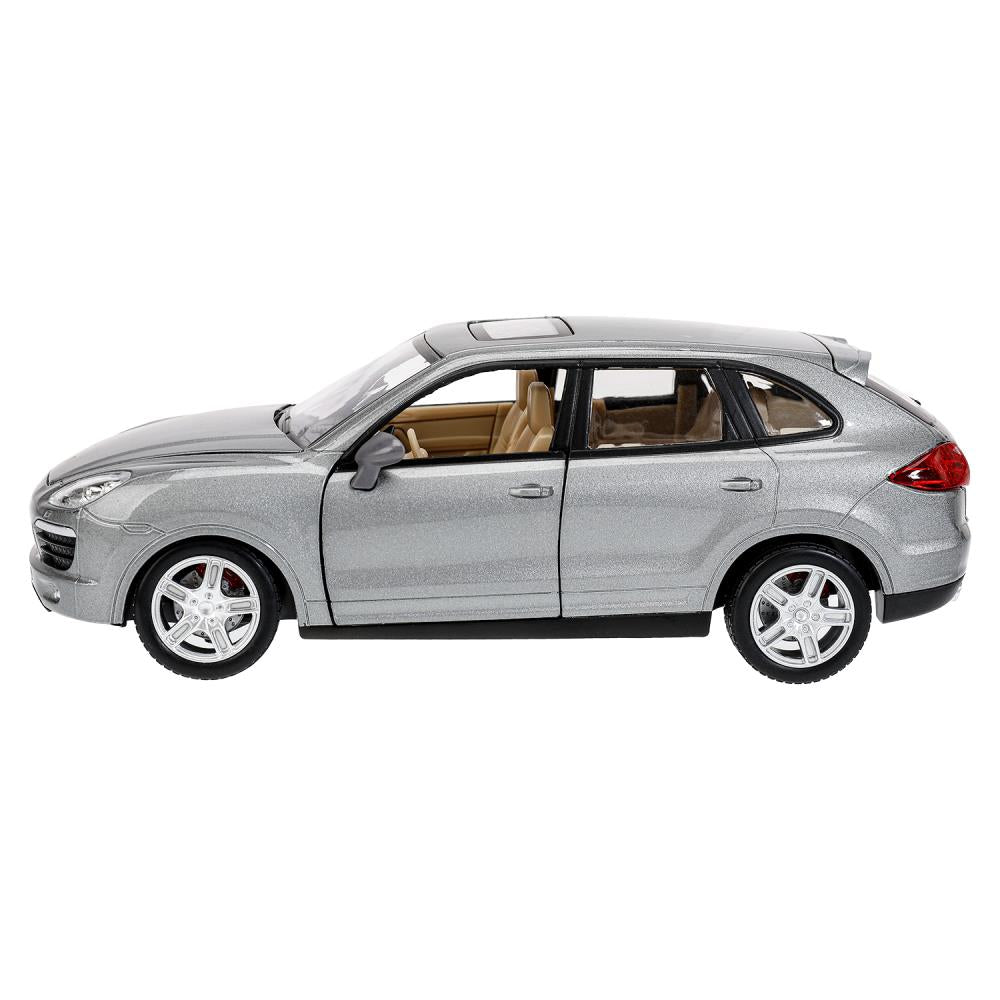 Машина металл свет-звук PORSCHE cayenne, 18,7 см, двери, капот, багажник Технопарк в кор.2*6шт