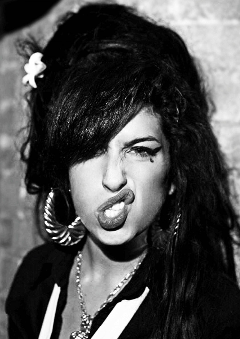 ПОСТЕР.Серия Звезды поп. 00-е .Amy Winehouse. Format A3.