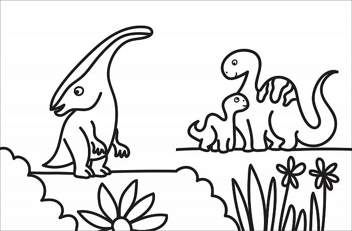 J'ai une grande visibilité. Dinosaures