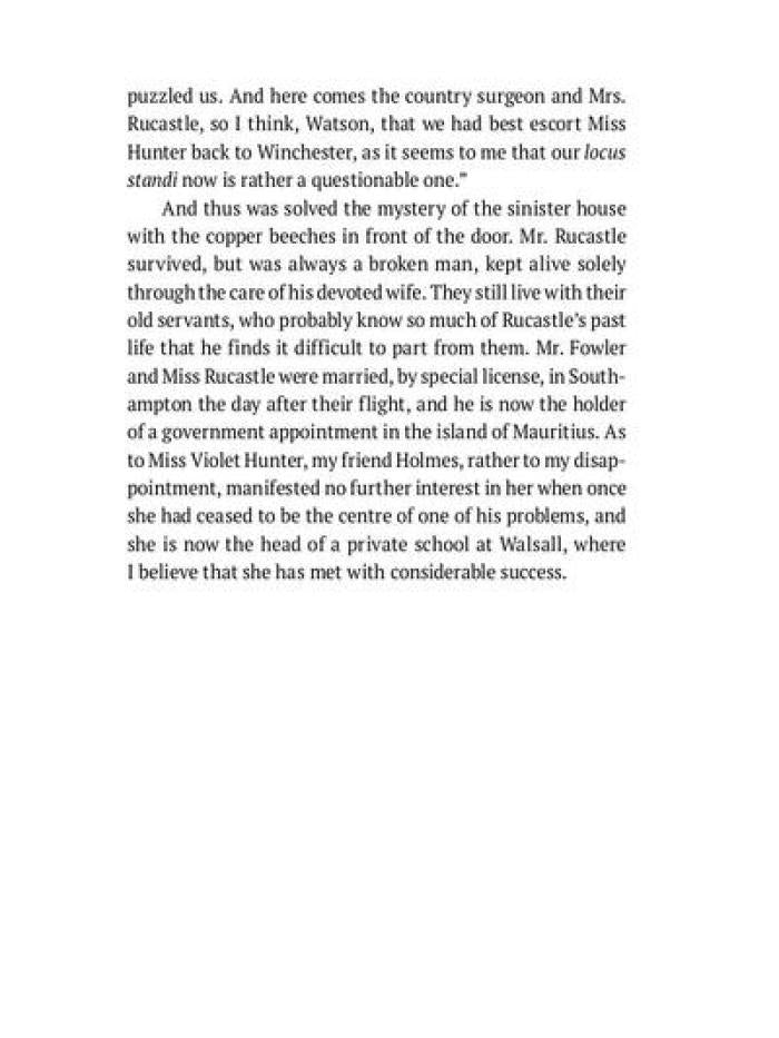 The Adventures of Sherlock Holmes