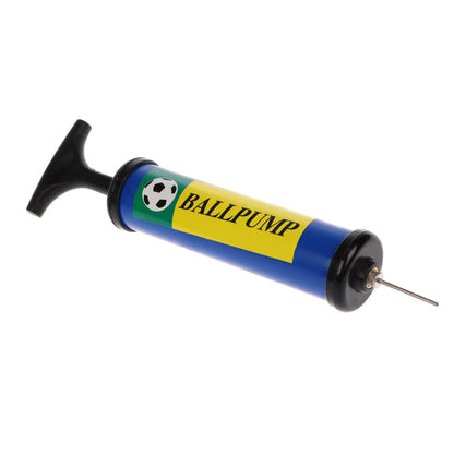 Насос для мячей 20 см, ручной пневматический, dans un complexe avec un jeu, dans un assortiment. art.636101