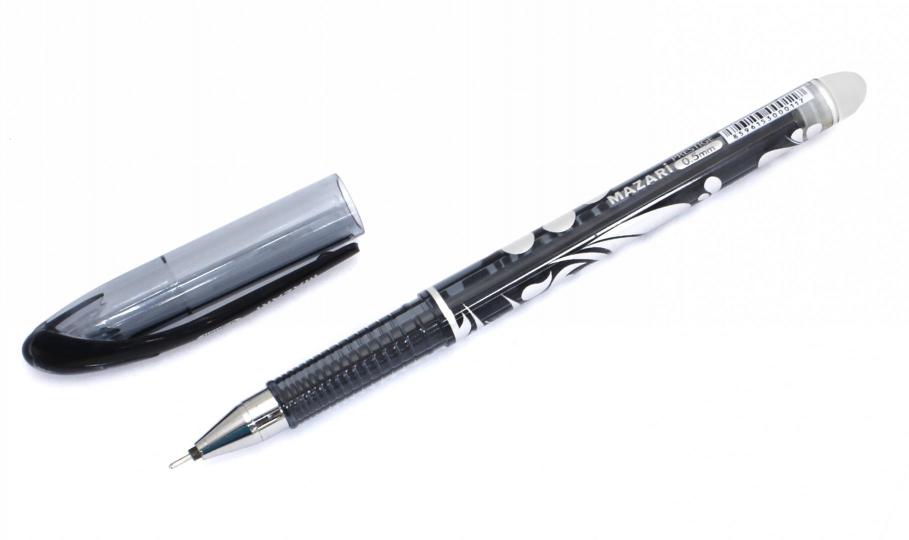 Ручка гелевая со стир черн.PRESTIGE черн (М-5540C)