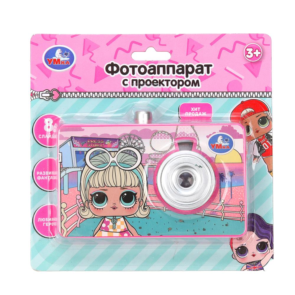 Проектор-фотоаппарат, 8 кадров , на блист Умка в кор.180шт