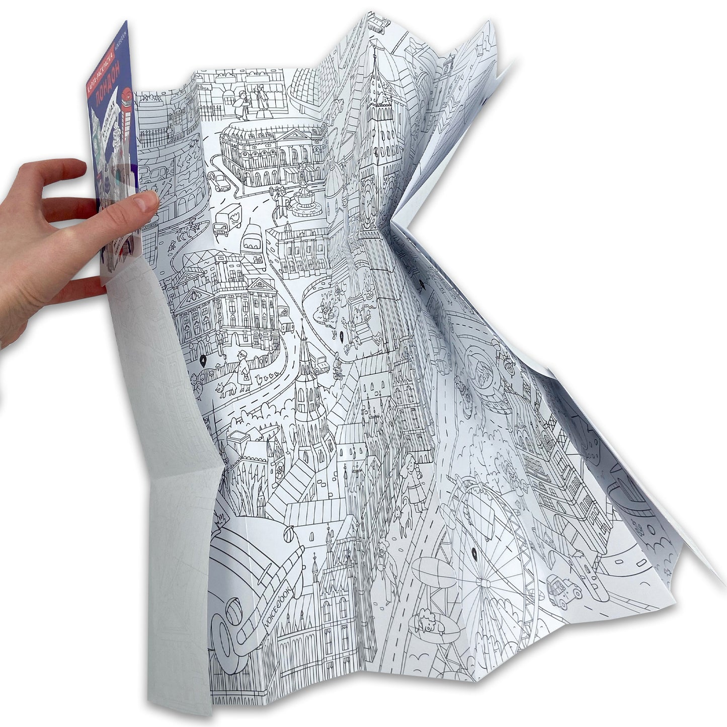 Carte graphique. Londres