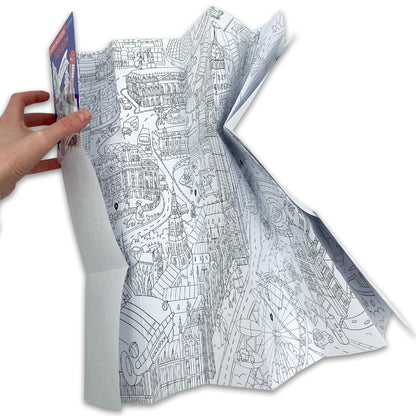 Carte graphique. Londres