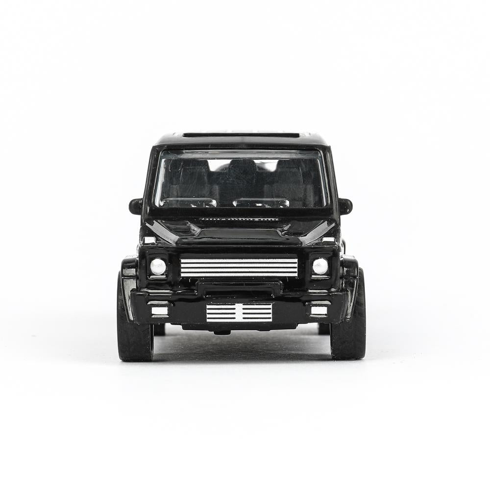 Машина пластик MERCEDES-BENZ G-CLASS 10,5 см, инерц, черный, кор. - в кор.2*120шт