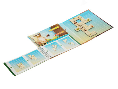 Игра магнитная головоломка "Шустрый дозор. Построй сурикатов ряд"