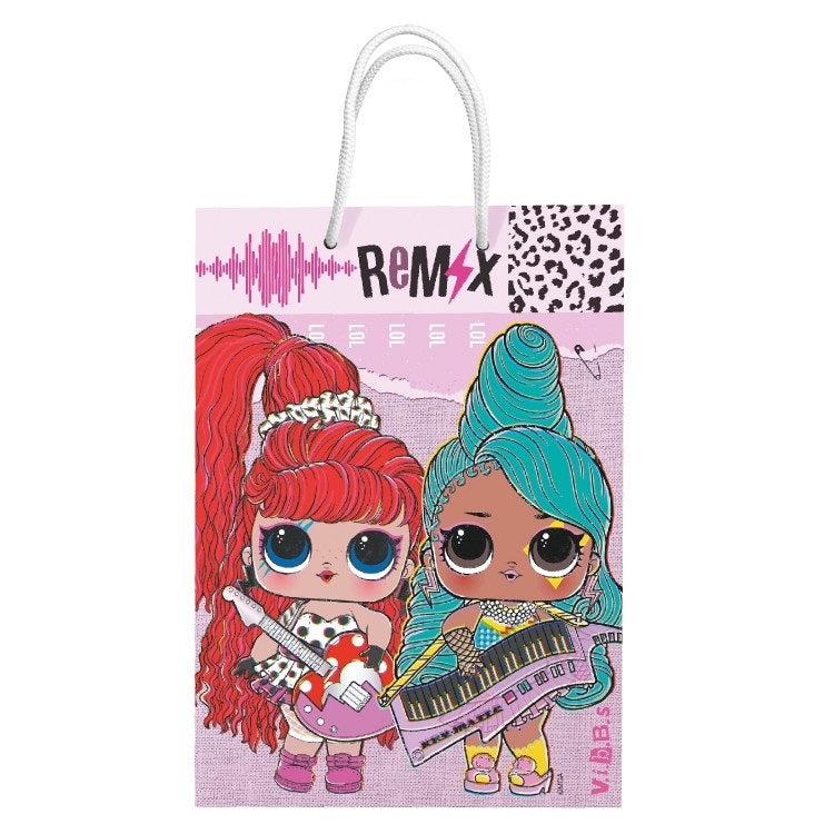 ND Play. LOL Пакет подарочный большой "So extra tour" 250*350*100 мм арт.298574