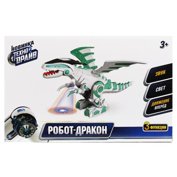 Робот дракон свет-звук, движение, кор.31*19,6*10см ТЕХНОДРАЙВ в кор.2*16шт