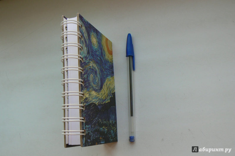 Скетчбук 100л А6 Ван Гог. Звездная ночь (01207)