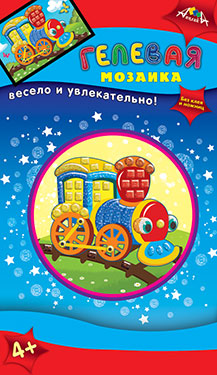 Мозаика гелевая А6,Паровозик,С2603-14