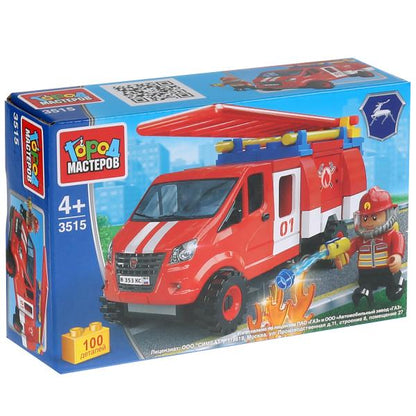 Le constructeur a un gazole, avec une figurine, 100 jours. dans le cor. "Город мастеров" dans кор.2*40шт