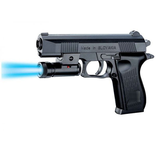 ПИСТОЛЕТ (П) С ФОНАРИКОМ, С ПУЛЬКАМИ K2119-C В КОР. в кор.2*60шт