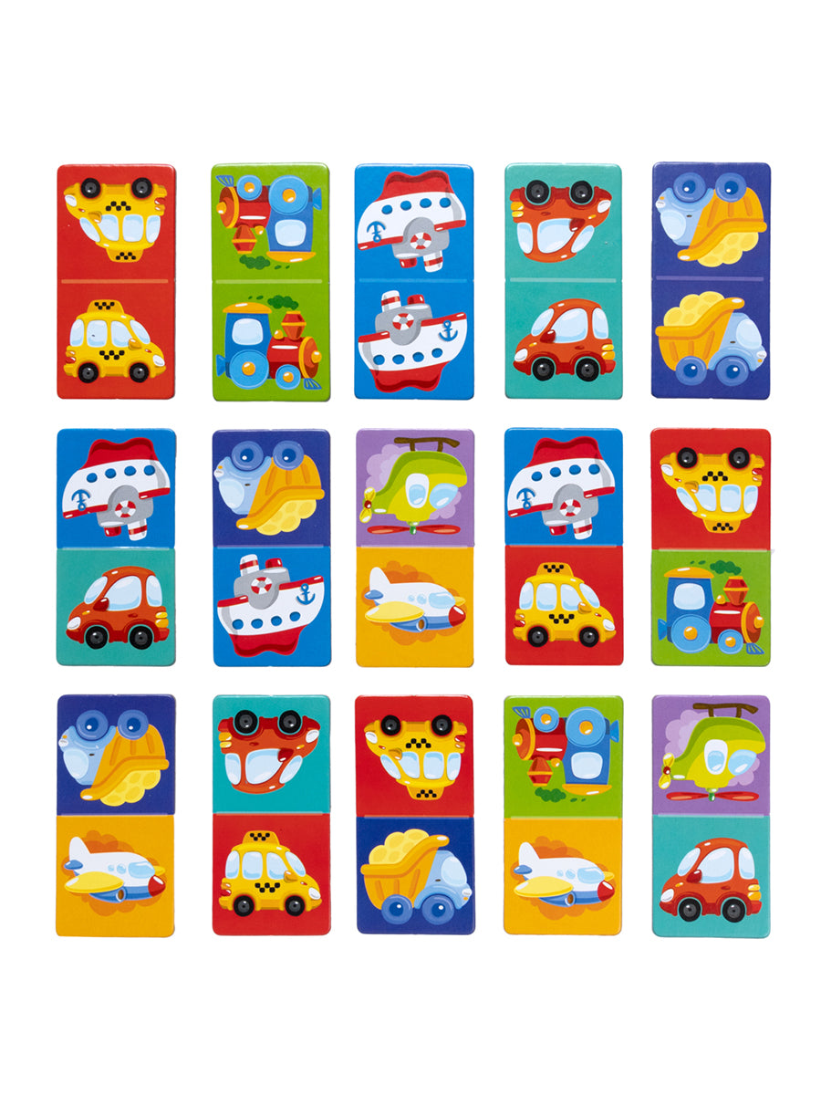 ДОМИНО "ТРАНСПОРТ" ВABY TOYS в кор.10шт