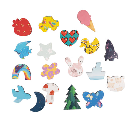 Игра настольная деревянная "Досочки Сегена" №3 (18 эл) Far far land Wood