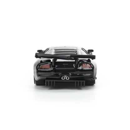 Machine en métal lamborghini murcielago r-gt, taille 7 cm, technologie noire, couleur 144 pouces