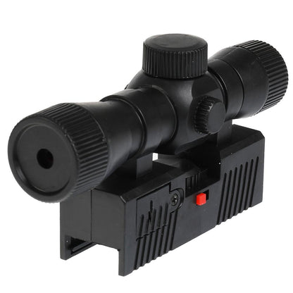 Автомат (п) с лазер. прицелом, со съемным магазином, с пульками 2338A в кор. в кор.36шт