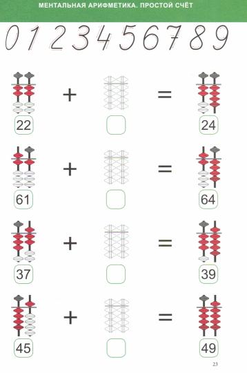 Ментальная арифметика. Часть2. Простой счет (Комп)