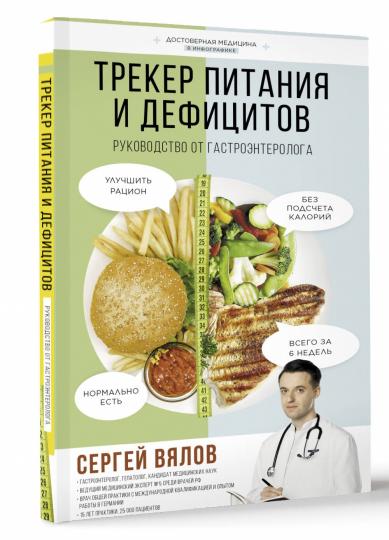 Трекер питания и дефицитов. Руководство от гастроэнтеролога