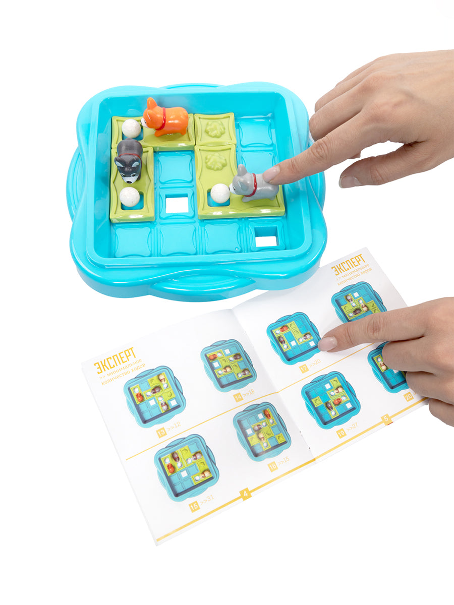 Игра настольная "Веселые щенки" Baby Toys games